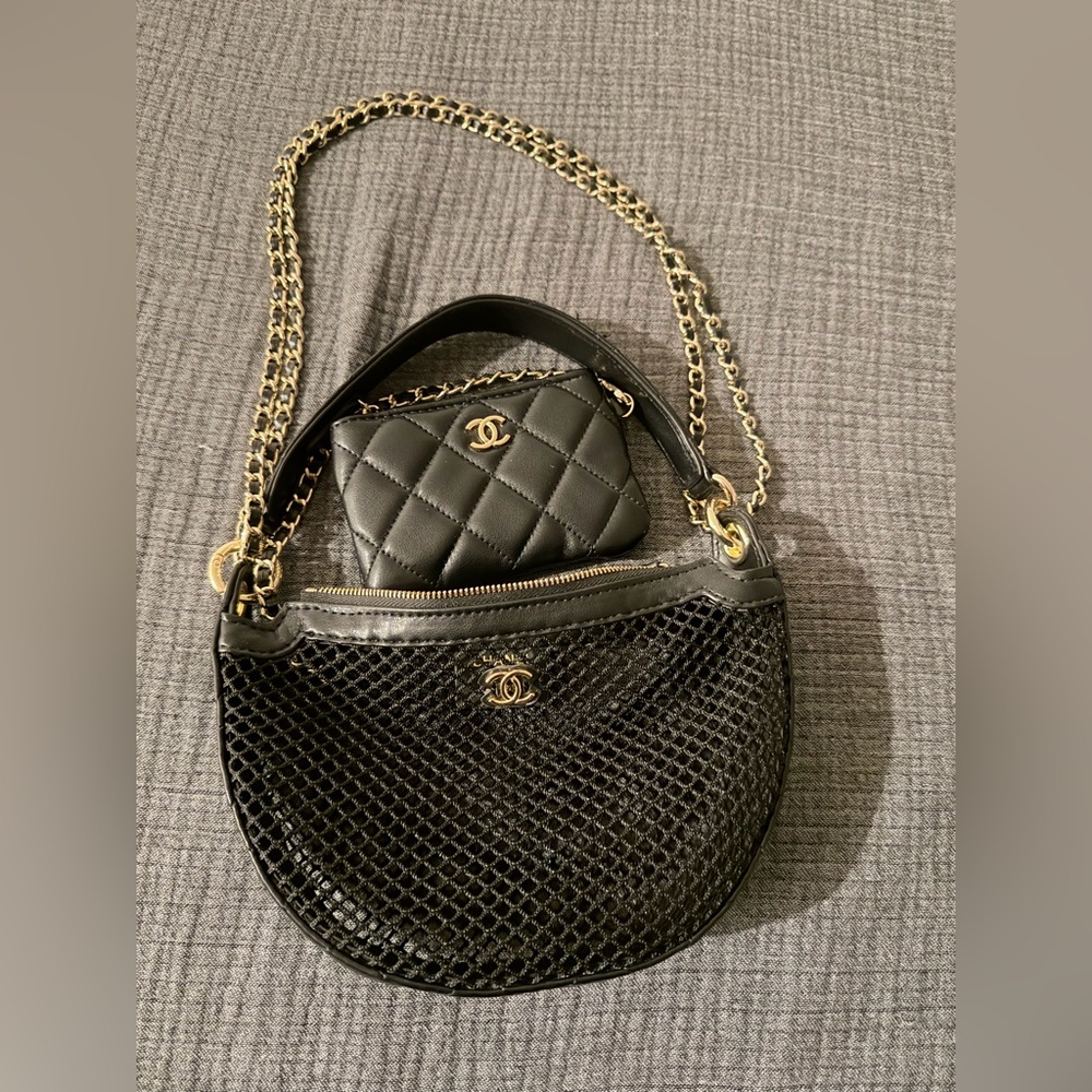 Chanel VIP Mesh & Quilted Bag